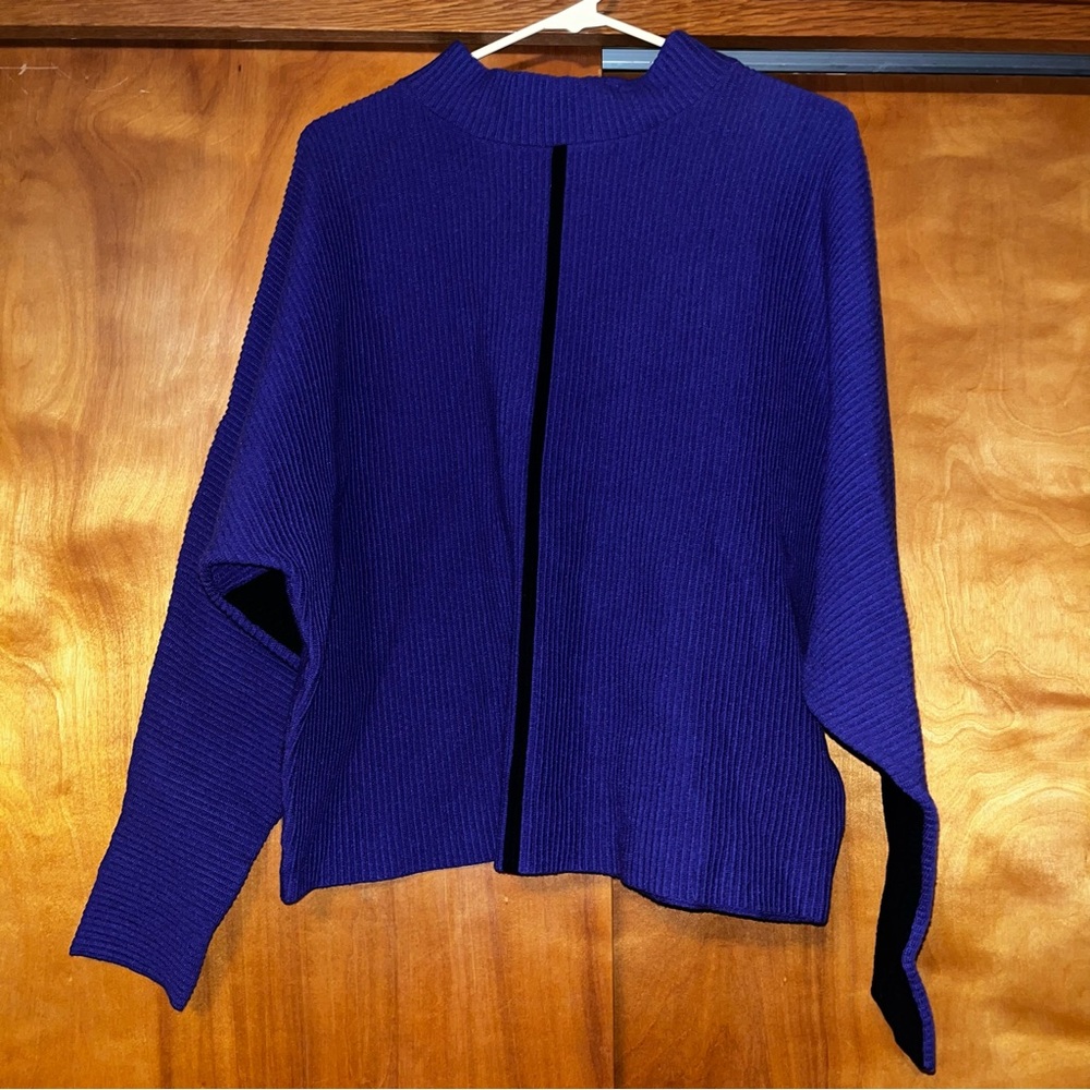 Purple/black Philosophy sweater m